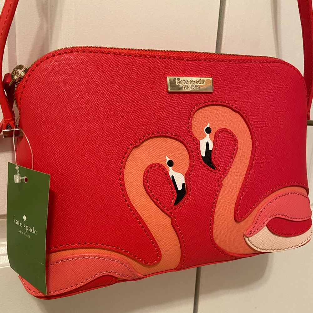 Kate Spade Flamingo Shoulder Bag.
